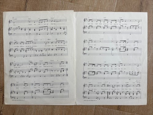 THE CARPENTERS I Won’t Last A Day Without You 1972 Noten Almo Music Vintage - Bild 5 von 5