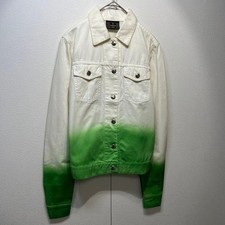 希少 FENDI 上質 グラデーション デザイン トラッカー デニムジャケット Fendi Denim Coats, Jackets & Vests for Women for sale | eBay