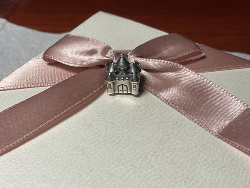 Rare Genuine Pandora Happily Ever After Castle Charm Gold Crown S925 ALE - Picture 3 of 6