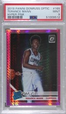 2019 Donruss Optic Rated Pink Hyper Prizm Terance Mann #165 PSA 9 MINT Rookie RC