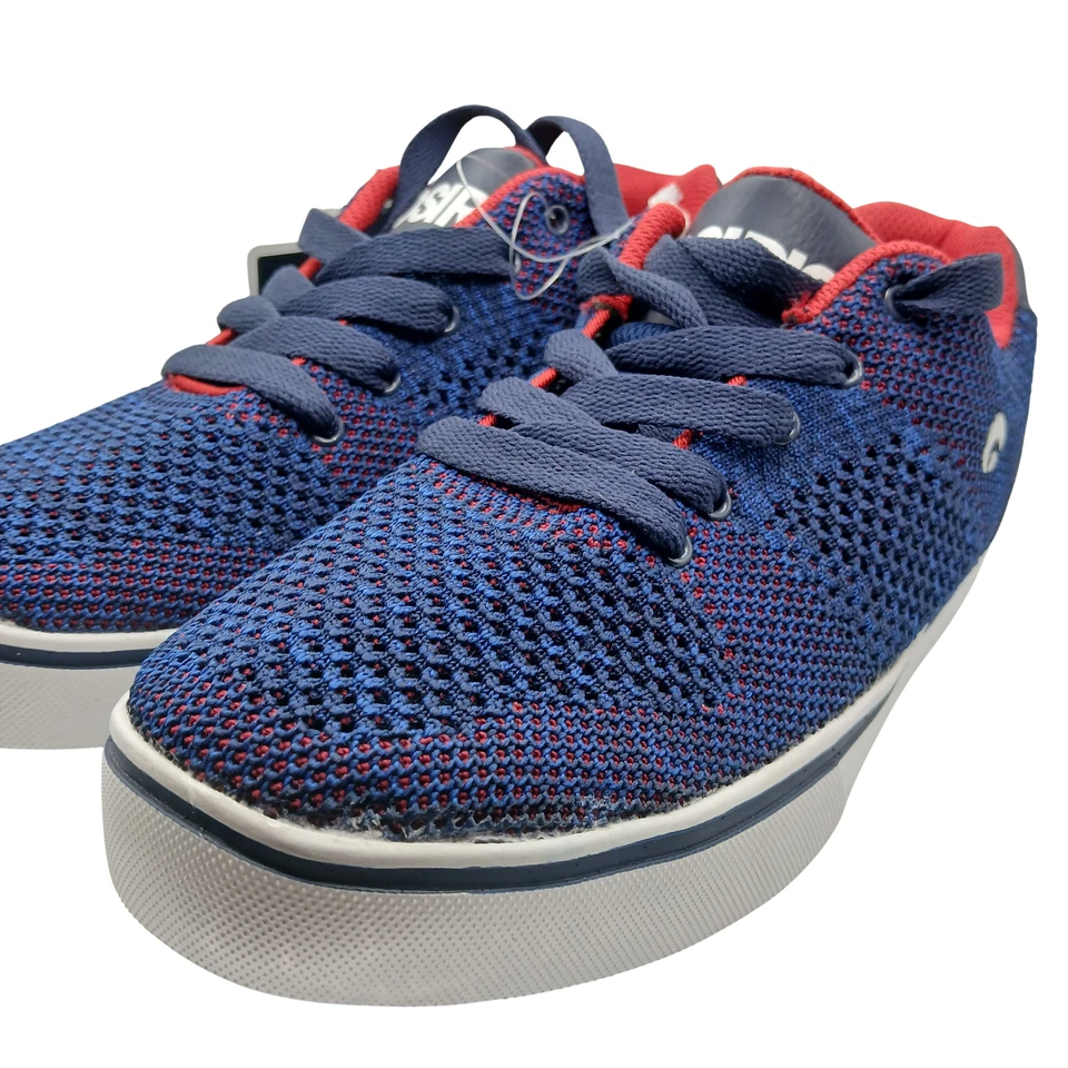 Tênis de malha Osiris masculino Coleman azul/vermelho tamanho 5 - Imagem 3 de 4