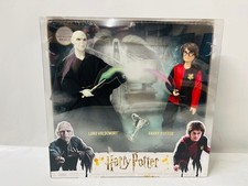 2019 Mattel Lord Voldemort and Harry Potter Goblet of Fire Duel Doll Set- NEW