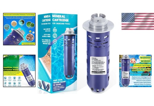 Replacement Mineral Cartridge W28000 W28001 for Nature2 Zodiac Pool 35K Gal - Imagen 2 de 15
