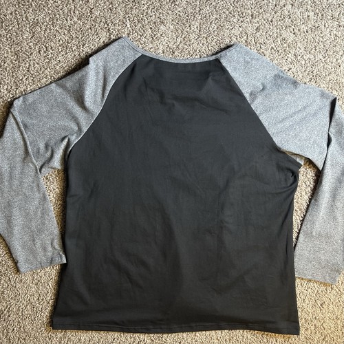 Unbranded Raglan 2XL Athletic Pullover Shirt Baseball Sporty Womens Activewear - Picture 5 of 6
