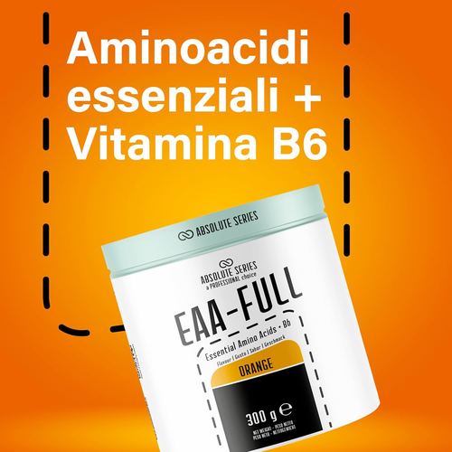 Anderson Aminoacidi Essenziali – Arancia 3/8 Bcaa Ramificati + Vitamina B6 – 300 - Foto 3 di 12