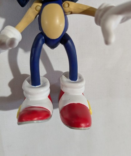 ReSaurus Sonic Adventure 4” Sonic The Hedgehog Action Figure Articulated 1999 - Bild 13 von 15
