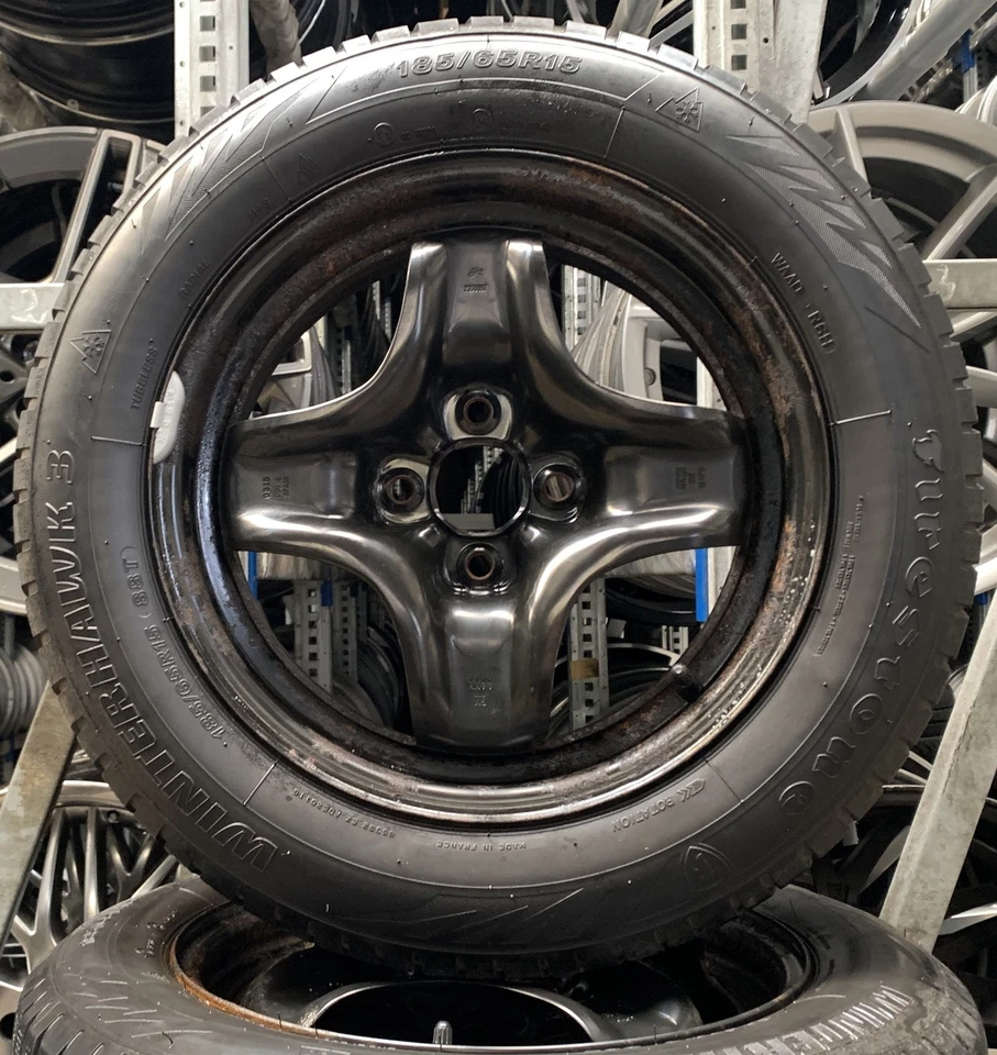 4x Original OPEL Winterräder 185/65 R15 88T - für Corsa E 2585 - Bild 2 von 4