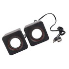 Mini Cube USB Stereo 3.5mm Jack Wired Speaker For Desktop Laptop PC Computer XG5