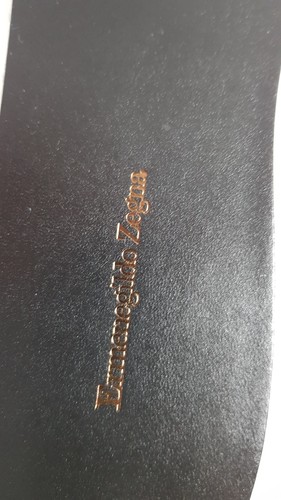 Ermenegildo Zegna Original Leder Ersatzschuheinlagen schwarz Größe 4-13 - Bild 6 von 7