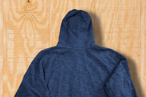 Nike Sportswear Mens XXL Navy Blue Full Zip Up Club Fleece Sweatshirt Hoodie - Picture 10 of 13