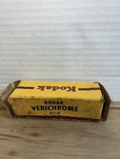 KODAK 118 VERICHROME FILM, TORN BOX, INTACT SEAL Wrapper Expired