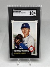 2024 Topps Living Yoshinobu Yamamoto #746 SGC 10