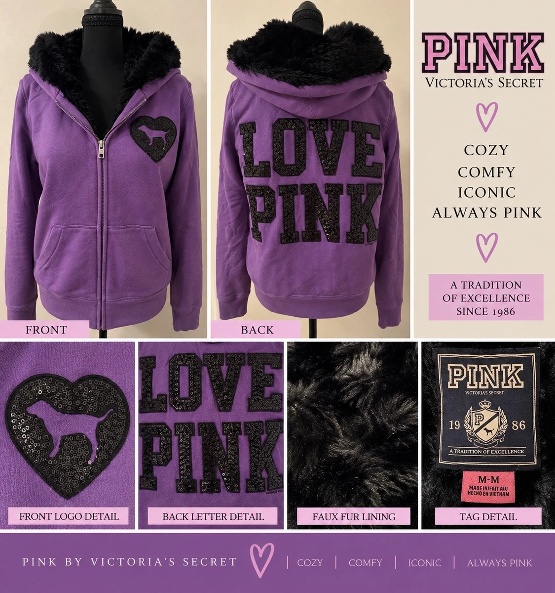 Victoria's Secret Faux Fur Clothing for Women for sale | eBay