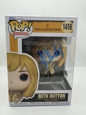 Kelly Reilly "Yellowstone" AUTOGRAPH Signed 'Beth Dutton' 1416 Funko Pop B ACOA Kelly Reilly "Yellowstone" AUTOGRAPH Signed 'Beth Dutton' 1416 Funko Pop B ACOA