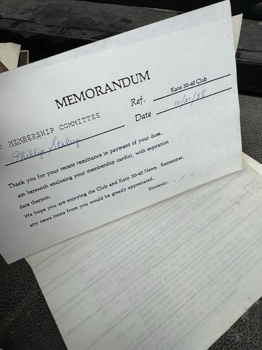 Vintage 1988 Mankato MN 30 & 40 Club Directory Booklet Kato 10 Jahre Jubiläumsanzeige - Bild 4 von 6