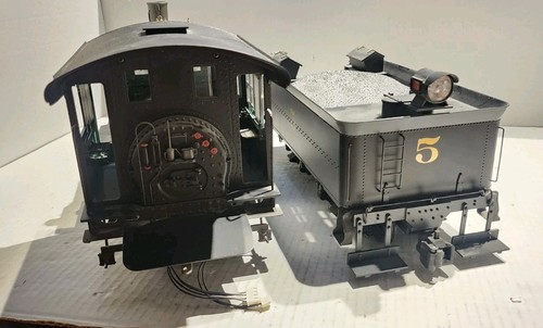 Bachmann 1:20.3 Narrow Gauge 2-8-0 Consolidation Locomotive Deadwood Central #5 - Picture 6 of 11