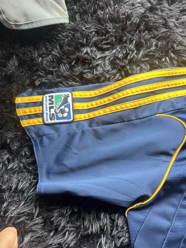 Adidas LA Galaxy 08/09 Away Beckham #23 Jersey Men’s Sz S Navy MLS - Foto 2 di 5
