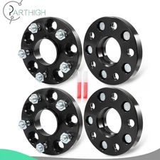 For Honda Civic 5x4.5 Hubcentric Wheel Spacers (2) 20mm Thick 12x1.5 64.1 CB