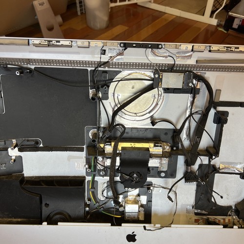 Apple iMac 27" A1312 Rear Case Housing Enclosure w/ Stand(Leg) & Power button - Picture 3 of 12