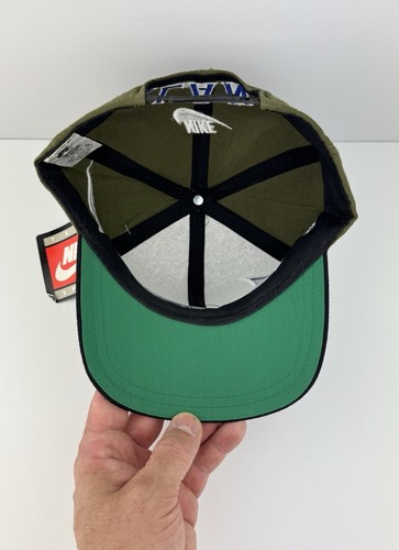 NEW/Old Stock Vintage NWT Nike BIG Swoosh Logo Orlando Magic SnapBack Hat Vtg - Picture 9 of 11