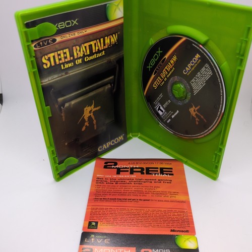 Steel Battalion: Line of Contact (Microsoft Xbox, 2004) CIB Great Condition! - Picture 2 of 4