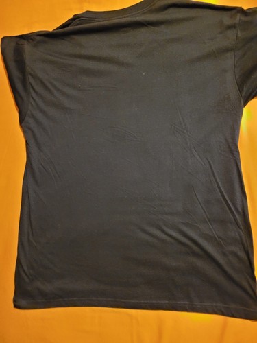 SVENDO OFFERTA T-Shirt Uomo Nera Taglia L Miami Beach Surf Style 100% Cotone - Picture 7 of 7