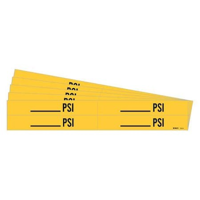 #ad #ad Brady 7310 4 Pk Pipe Marker Adhesive Black Psi Pk5 7310 4 Pk $11.59