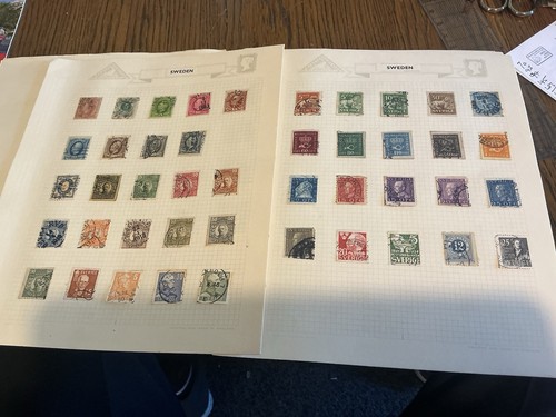 World Stamp Album Well Filled Spain to Yugoslavia 1228+/- Mint/Used - See Scans - Picture 7 of 24