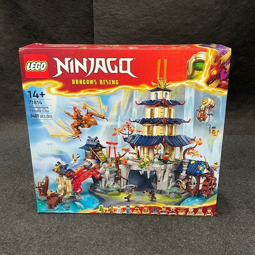 LEGO NINJAGO Tournament Temple City Building Toy 71814, Sealed Box is Worn