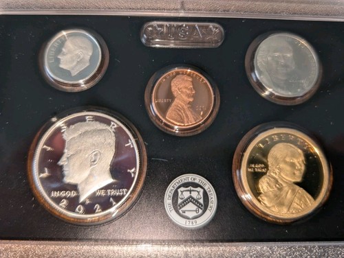 2021 US Mint Silver Proof Set + Silver Eagle + Bonus Quarter Set All w/OGP & COA - 第 7/24 張圖片
