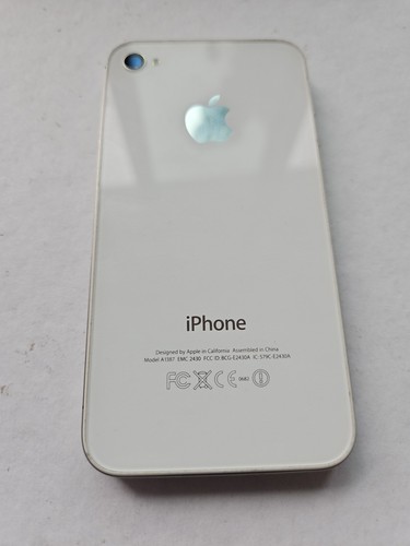 Apple iPhone 4- 8 GB White Cellphone USED PARTS ONLY smartphone - zollioneblares - Picture 2 of 7
