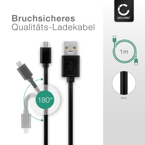USB Datenkabel für TrekStor SurfTab wintron 10.1 3G (ST10432-3A) Surftab B10 - Bild 4 von 7