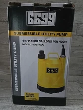 6699 1/6Hp Portable Utility Sump Pump Submersible