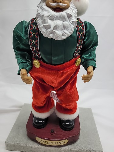 Babbo Natale Kmart danzante vintage non balla ma suona ancora musica 13" - Foto 4 di 16
