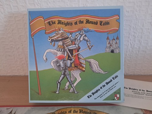 Vintage Board Game ‘The Knights of the Round Table’ Made in Wales Complete - Picture 2 of 4