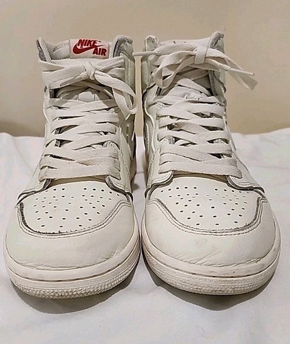 Air Jordan 1 Retro OG High Sail 555088-114 Size 8.5 - Picture 3 of 10