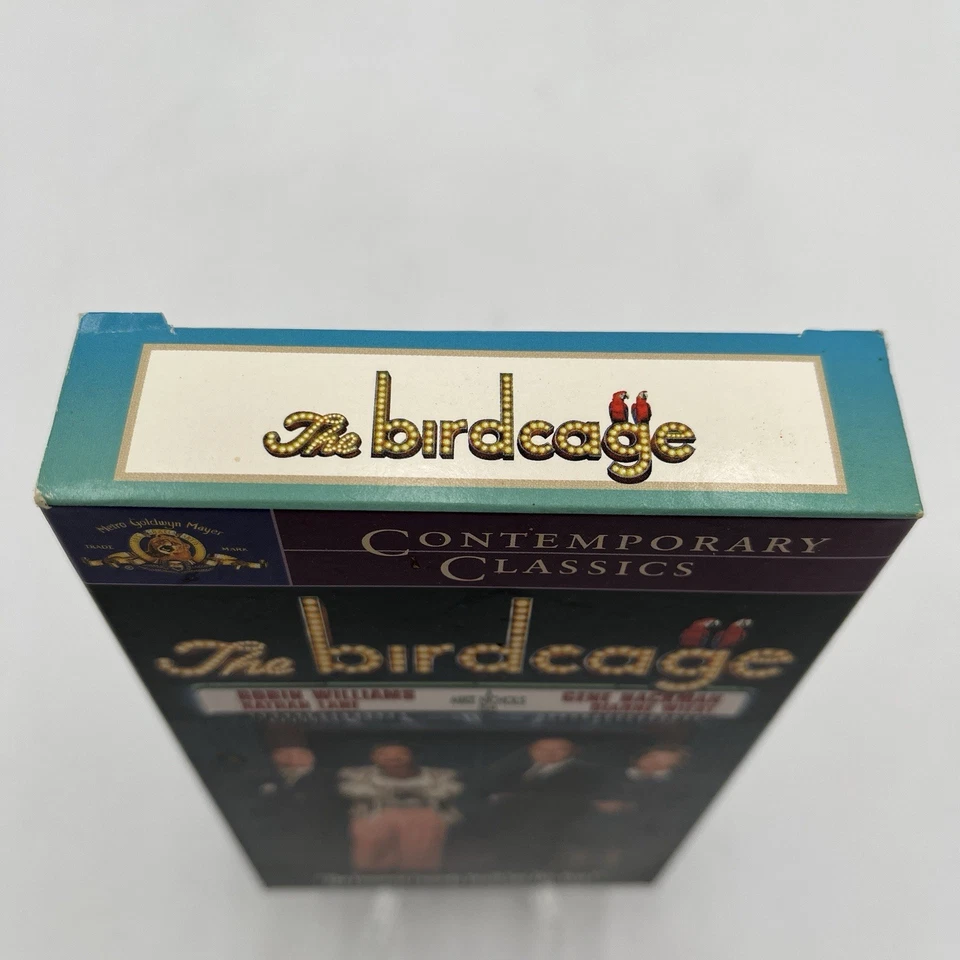 GREAT CONDITION!! The Birdcage (VHS, 1998, Contemporary Classics) MGM Film - Image 3 of 4