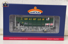 Bachmann 33-132A 35 Ton PAA Bulk Grain Wagon 'Grainflow' Green & Grey - OO Gauge