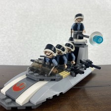 Lego - 7668 Star Wars: Rebel Scout Speeder- Complete w/ Minifigs & Manual