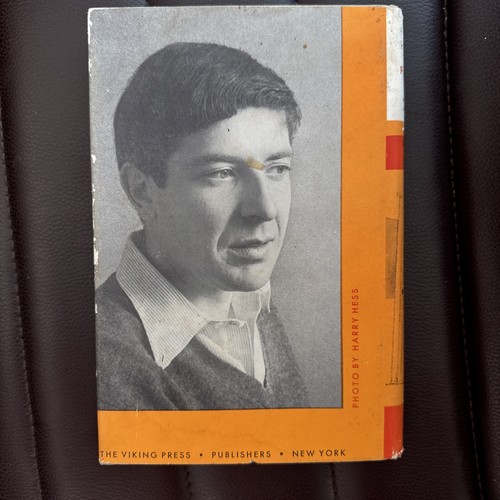 The Favorite Game HC/DJ First Edition 1963 Leonard Cohen Viking - Picture 2 of 13
