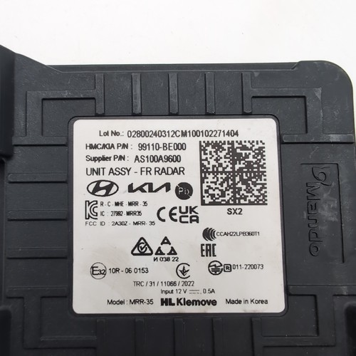 2024 2025 Hyundai Kona Cruise Control Distance Radar Sensor OEM 99110-BE000 - Picture 9 of 16