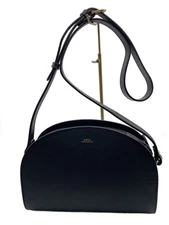 A.P.C. Shoulder Bag in PVC (Black)