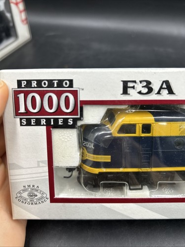 Stewart U28B P& LE 2811 & Proto 1000 F3A Santa Fe Ho Scale Lokomotive Lot-boxed - Bild 3 von 16