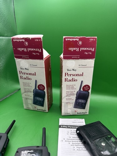 RADIO SHACK TWO-WAY FAMILY RADIOS , TESTED , 14 CHANNELS , 21-1804 - Picture 3 of 22