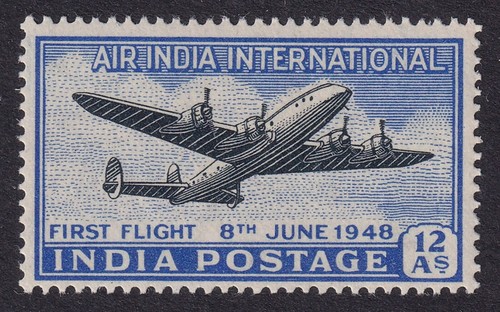 INDIEN 1948 Inauguration of India - UK Air Service SG 304 MH/*