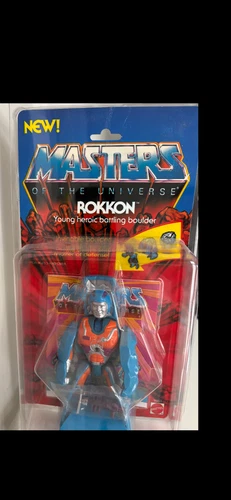 Vintage MOTU Rokkon MOC “New Logo”