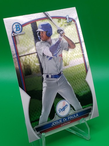 2023 Bowman #BCP-111 Josue De Paula Chrome Prospects 1st Bowman - Picture 3 of 4