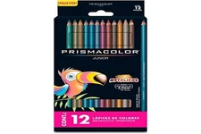 Prismacolor Metallic Colored Pencils Set, Pack of 12 count Metallic Colors, J...