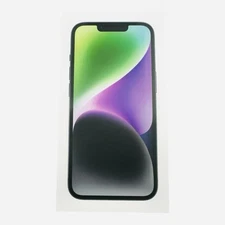 Apple iPhone 14 128gb Empty Retail Box ONLY OEM - Midnight