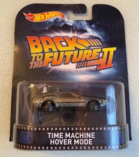 Hot Wheels Retro Entertainment Back to the Future 2 Time Machine Hover Mode 1:64
